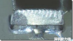 不沾錫，空焊不沾錫