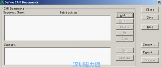 至此文件也已分析完及做了相應(yīng)的優(yōu)化和調(diào)整，接著可以按Alt+F、C打開CAM輸出窗口。