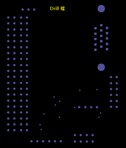 產(chǎn)生Drill File及 Map File 的Gerber 檔案，此會產(chǎn)生描述此PCB所用到的鉆孔的孔徑尺寸及鉆孔的座標(biāo)資訊。